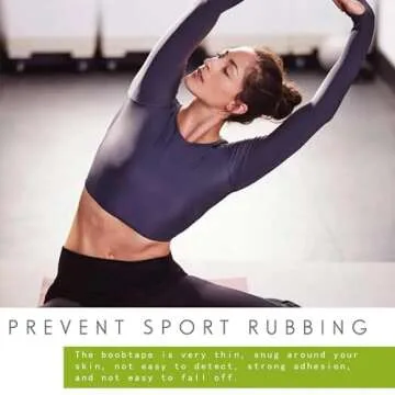 EMOET Transparent Breast Lift Tape & Nipple Covers Set