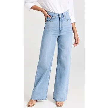 Stylish Levi's Ribcage Wide Leg Jeans for Women