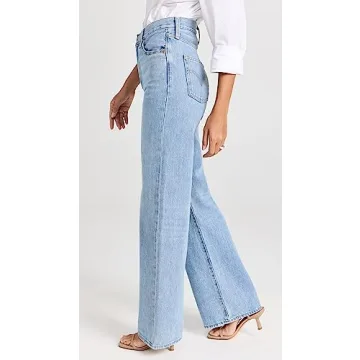 Stylish Levi's Ribcage Wide Leg Jeans for Women