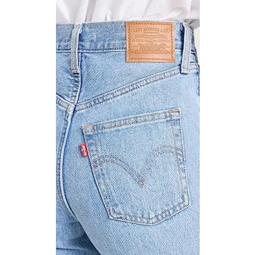 Stylish Levi's Ribcage Wide Leg Jeans for Women
