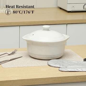 Leetaltree Beige Placemats 12 Pack - Durable & Stylish