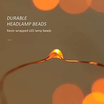 Ariceleo Mini Fairy Lights: Battery Operated, Bright & Waterproof