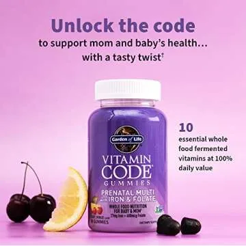 Prenatal Gummy Vitamins with Iron & Folate | Garden of Life