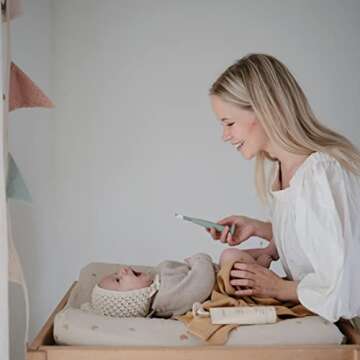 mushie Soft Silicone Diaper Cream Applicator - Convenient & Mess Free