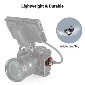 SMALLRIG HDMI Cable Clamp for Sony A7S III Camera Cage - 3000