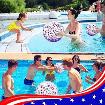 Exciting TURNMEON Sequins Beach Balls for Summer Fun