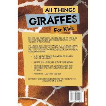 All Things Giraffes For Kids: Filled With Plenty of Facts, Photos, and Fun to Learn all About Giraffes