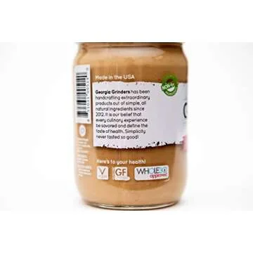 Georgia Grinders Cashew Butter Creamy 12oz - Smooth Gourmet Spread