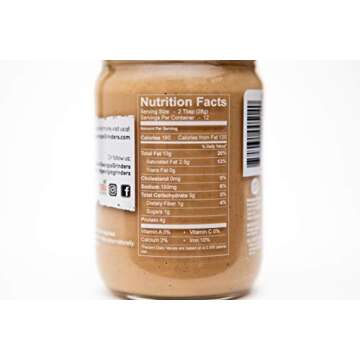 Georgia Grinders Cashew Butter - Smooth Keto & Vegan Spread