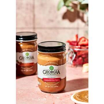 Georgia Grinders Cashew Butter - Smooth Keto & Vegan Spread
