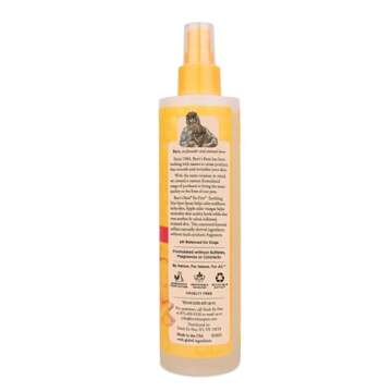 Burt's Bees for Pets Hot Spot Spray with Apple Cider Vinegar and Aloe Vera, 95% Natural Origin Formulas, Dog Spray for Itchy Dogs, Dog Spray Itchy Skin Relief, 2pk 10oz
