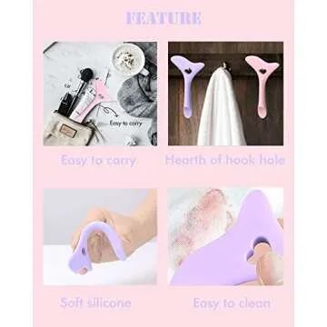 DogieLyn Silicone Winged Tip Reusable Smoky Eyeshadow Applicators Plate Cat Shape Eye liner Shadow Guide Template Multifunctional Lazy Quick Makeup Tool Eyebrow Pencil Eyeliner Stencils