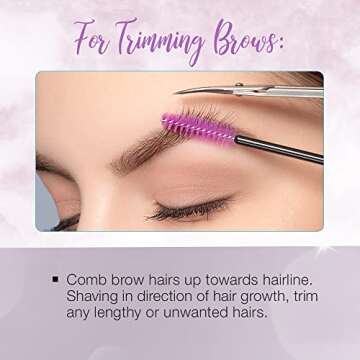 Ardell Brow Trim and Shape Tool - 3 Count Essential Grooming