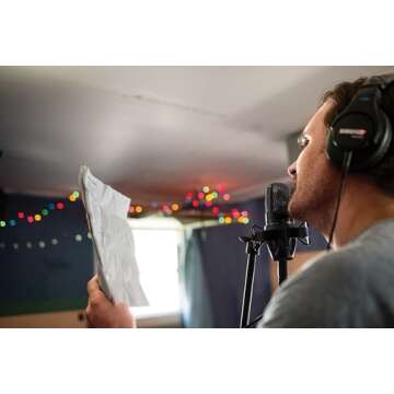 Shure PGA27 Condenser Microphone - Large-Diaphragm Side-Address Mic for Vocal/Acoustic Recording and...