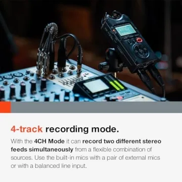 TASCAM DR-40X Portable Recorder for All Audio Needs