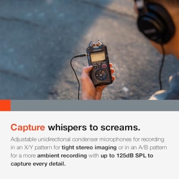 TASCAM DR-40X Portable Recorder for All Audio Needs