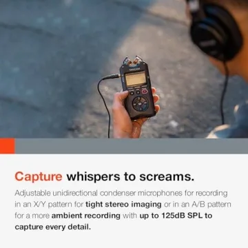 TASCAM DR-40X Portable Recorder for All Audio Needs