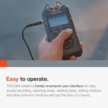 TASCAM DR-40X Portable Recorder for All Audio Needs