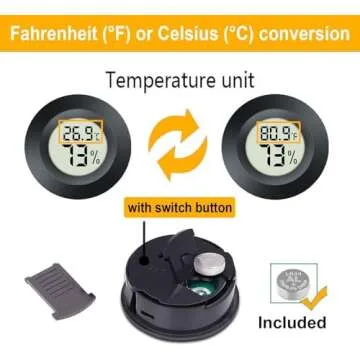 Quality Mini Hygrometer Thermometer for Every Home & Office