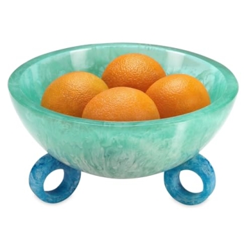Elegant 9" Folkulture Fruit Bowl for Kitchen and Dining