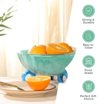 Elegant 9 Inch Folkulture Fruit Bowl for Every Occasion