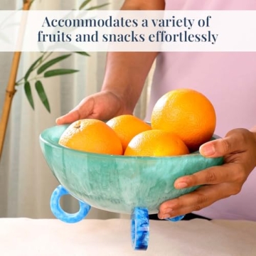 Elegant 9 Inch Folkulture Fruit Bowl for Every Occasion