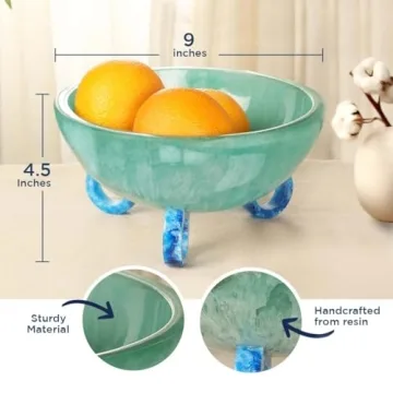 Elegant 9 Inch Folkulture Fruit Bowl for Every Occasion