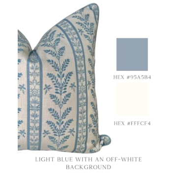 Jillien Harbor Grandmillennial Throw Pillow Cover