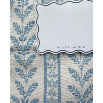 Jillien Harbor Grandmillennial Throw Pillow Cover