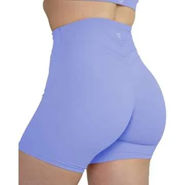 TomTiger Yoga Shorts for Women Tummy Control High Waist Biker Shorts Exercise Workout Butt Lifting T...