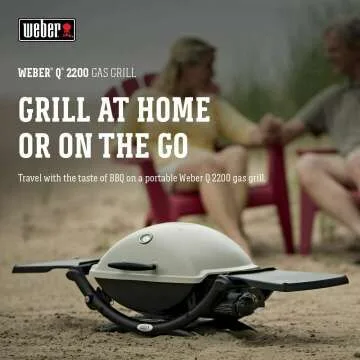 Weber Q2200 Liquid Propane Grill - Great for Outdoor Cooking