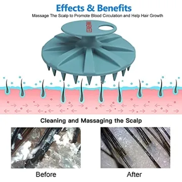 INNERNEED Scalp Massager Shampoo Brush for Hair Care