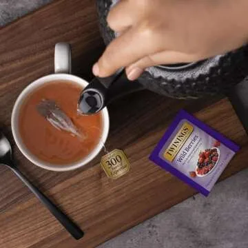 Twinings Variety Pack Tea Bags, Includes English Breakfast, Earl Grey, Lemon Ginger, Peppermint, Green, and Chai, 25 Count (Pack of 6), Enjoy Hot or Iced | Packaging May Vary