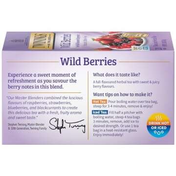 Twinings Variety Pack Tea Bags, Includes English Breakfast, Earl Grey, Lemon Ginger, Peppermint, Green, and Chai, 25 Count (Pack of 6), Enjoy Hot or Iced | Packaging May Vary