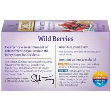 Twinings Variety Pack Tea Bags, Includes English Breakfast, Earl Grey, Lemon Ginger, Peppermint, Green, and Chai, 25 Count (Pack of 6), Enjoy Hot or Iced | Packaging May Vary