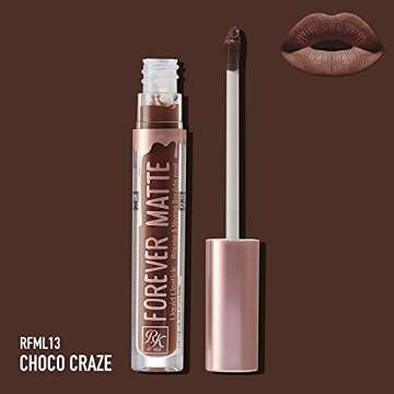 Ruby Kisses Forever Matte Liquid Lipstick - RFML13 (Choco Craze)