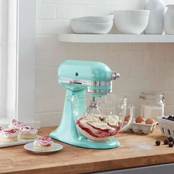 KitchenAid 5-Qt. Artisan Mixer - Azure Blue Style