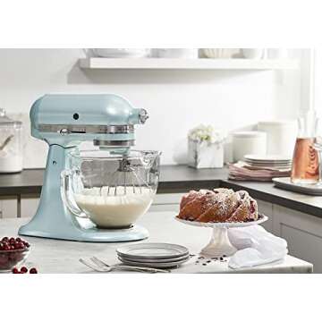 KitchenAid 5-Qt. Artisan Mixer - Azure Blue Style