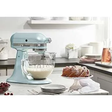 KitchenAid 5-Qt. Artisan Mixer - Azure Blue Style
