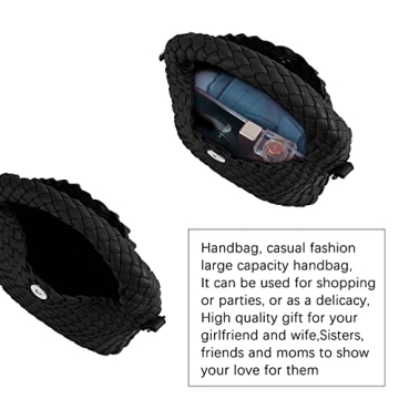 Stylish Woven Crossbody Bag with Adjustable Strap