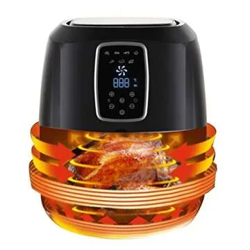 Emerald Air Fryer 5.2L with LED Touch Display