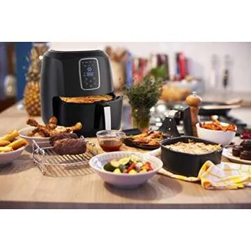 Emerald Air Fryer 5.2L with LED Touch Display