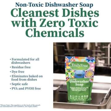TRULY FREE - Laundry Detergent for Sensitive Skin + Auto Dishwasher Soap