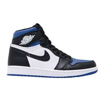 Nike Air Jordan 1 Retro Royal Toe Sneakers - Comfort & Style
