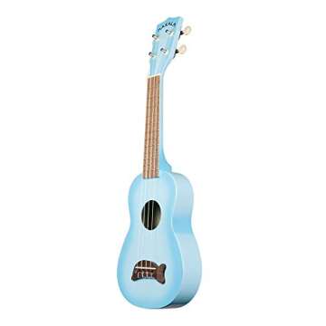 KA MK SD LBLBURST Makala MK-SD/LBL Light Blue Burst Dolphin Bridge Soprano Ukulele