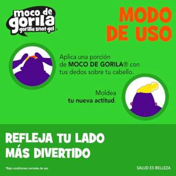 Moco De Gorila Strong Hold Gel 9.5 oz