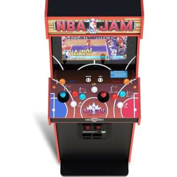 ARCADE1UP NBA Jam Deluxe - 2 Player Home Arcade Machine