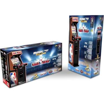 ARCADE1UP NBA Jam Deluxe - 2 Player Home Arcade Machine