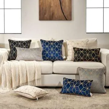 Luxury Velvet Cushion Cover for Stylish Homes and Gifts