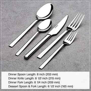 Elegant Crystalia 20-Piece Silverware Set for Timeless Dining